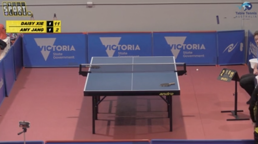 Hopes Girls' Singles Daisy Xie (NSW) vs. Amy Jang (QLD)