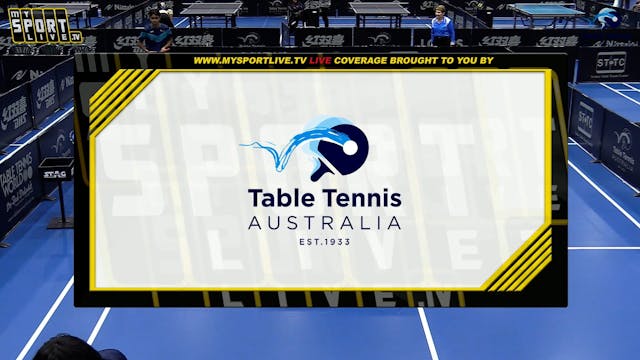 Day 1 U21 Men's - Kirby Xiong (VIC) v...