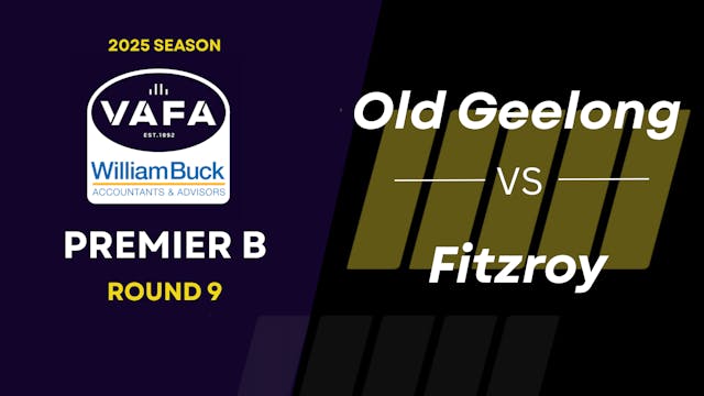 RD9 PREM B Old Geelong vs. Fitzroy9509