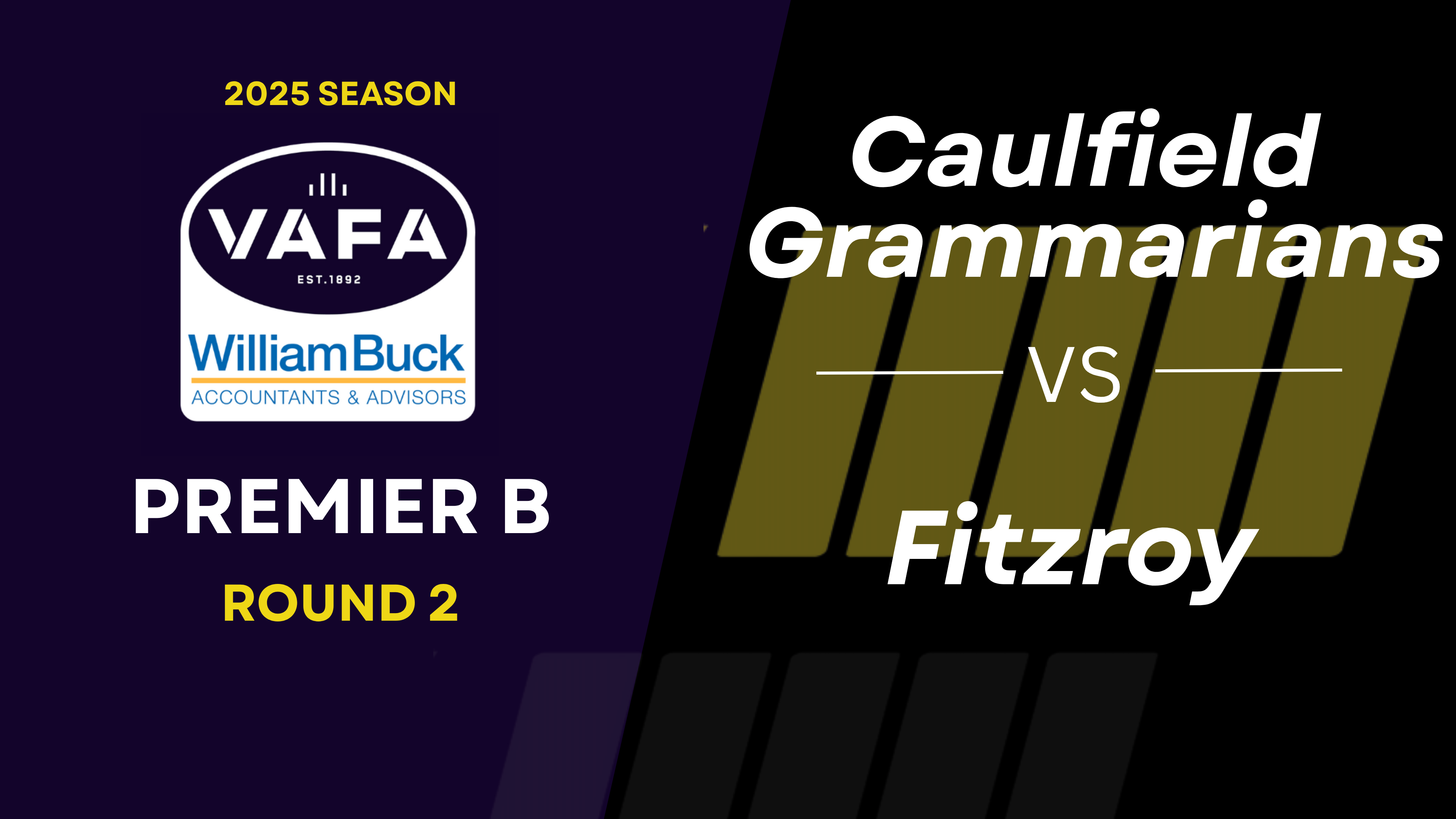 RD2 PREM B Caulfield Grammarians vs.Fitzroy 25029