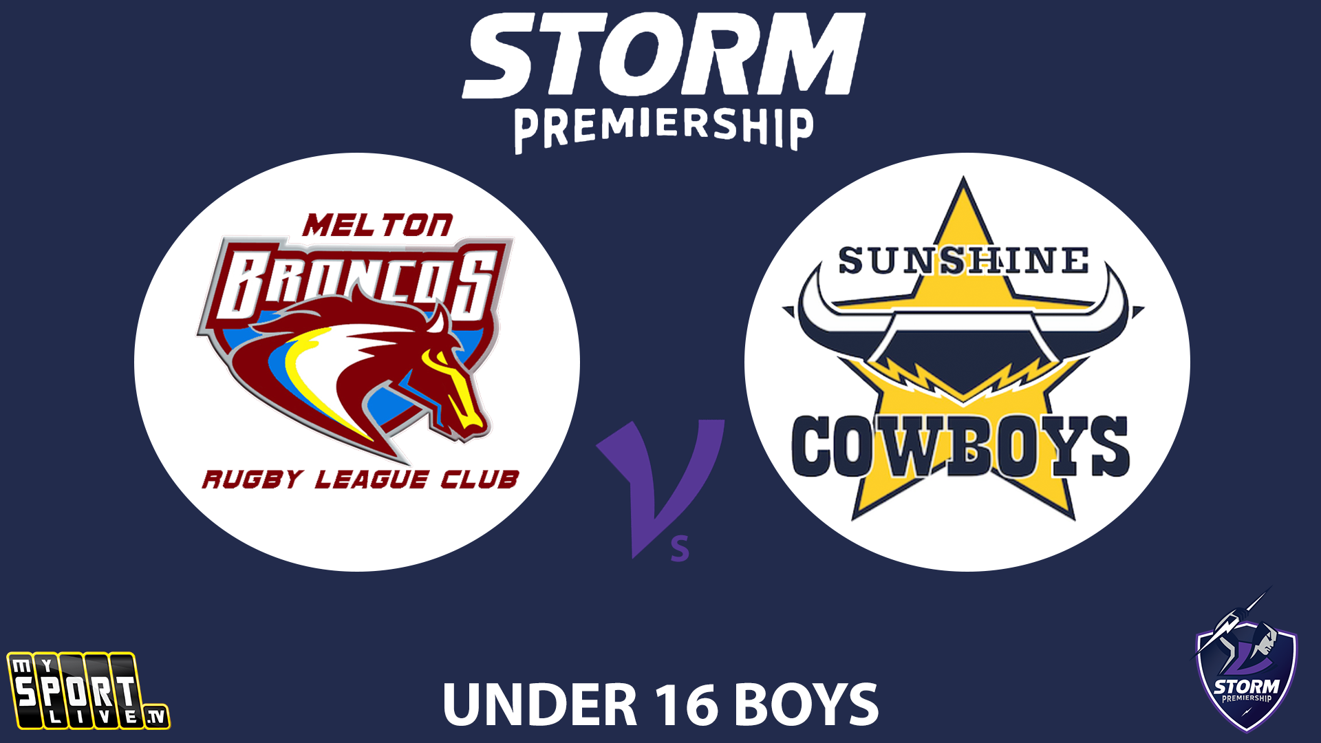 H1 2025 Under 16s Boys (2) - Melton Broncos vs Sunshine Cowboys