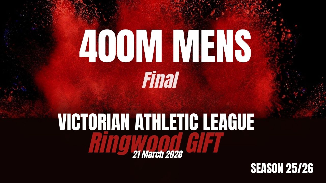 Ringwood Gift - 400m Mens Gift - Final