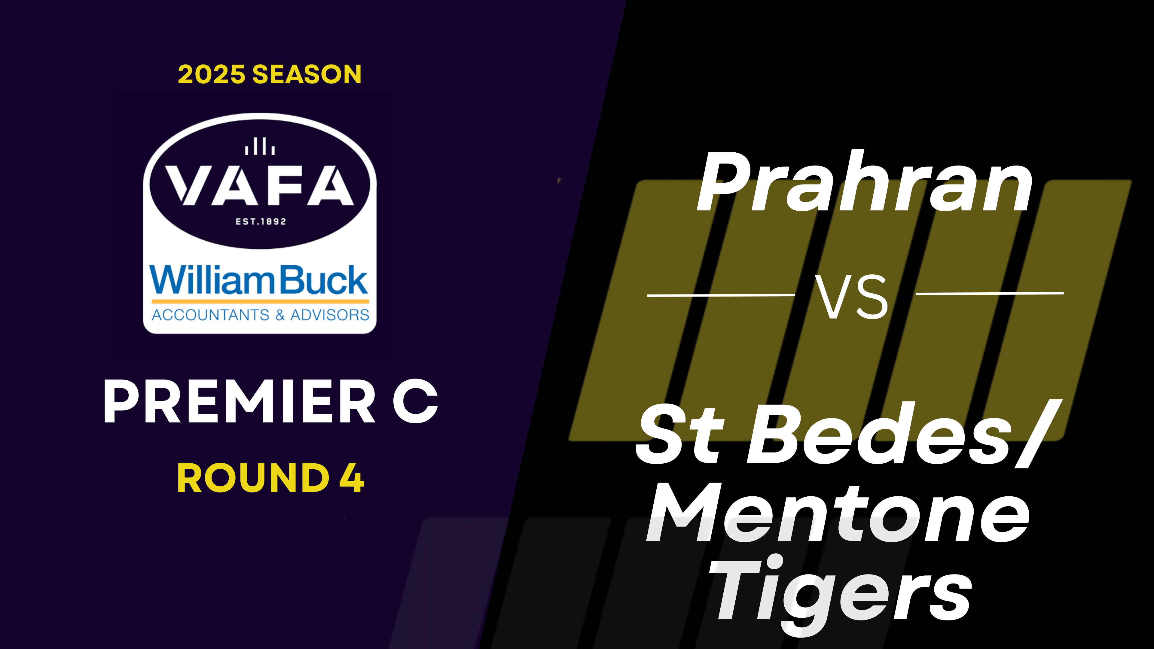 RD4 PREM C Prahran vs.St BedesMentone Tigers