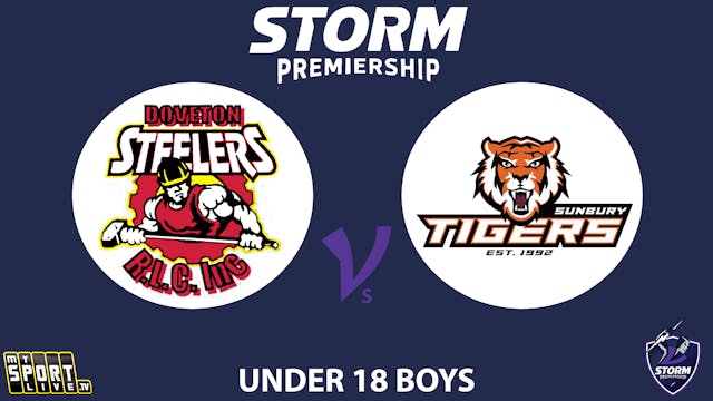 H1 2024 QF U18 Boys: Doveton Steelers...