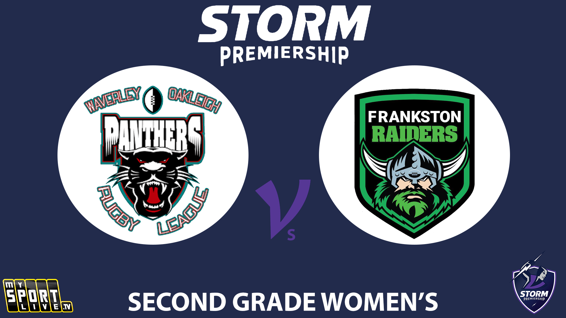 Presentation 2025 GF Second Grade Women - Waverley Panthers v. Frankston Raiders