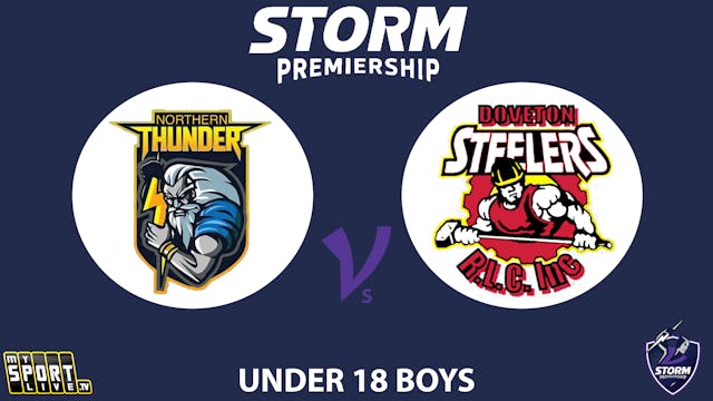 2025 Under 18s Boys Prelim - Northern...