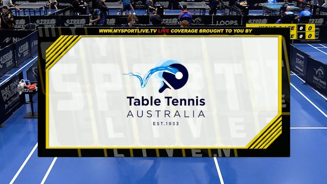 Day 1 U21 Men's - Xiong & Lee (VIC) v...
