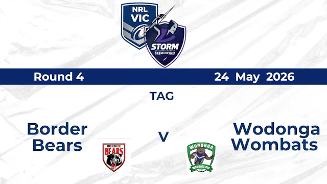 2026 GMSP -H1 Womens Bears vs Wombats...