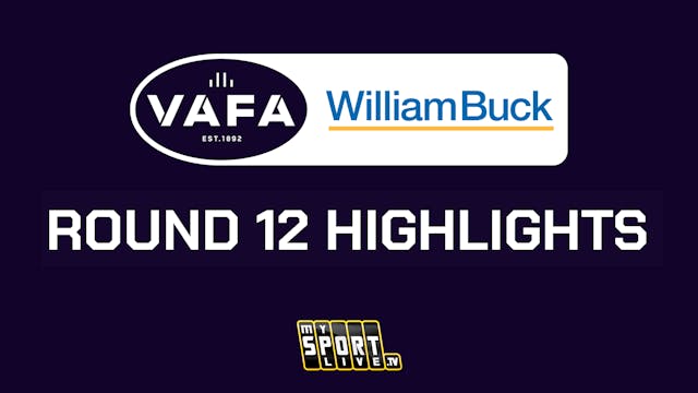 2023 VAFA Round 12 Highlights