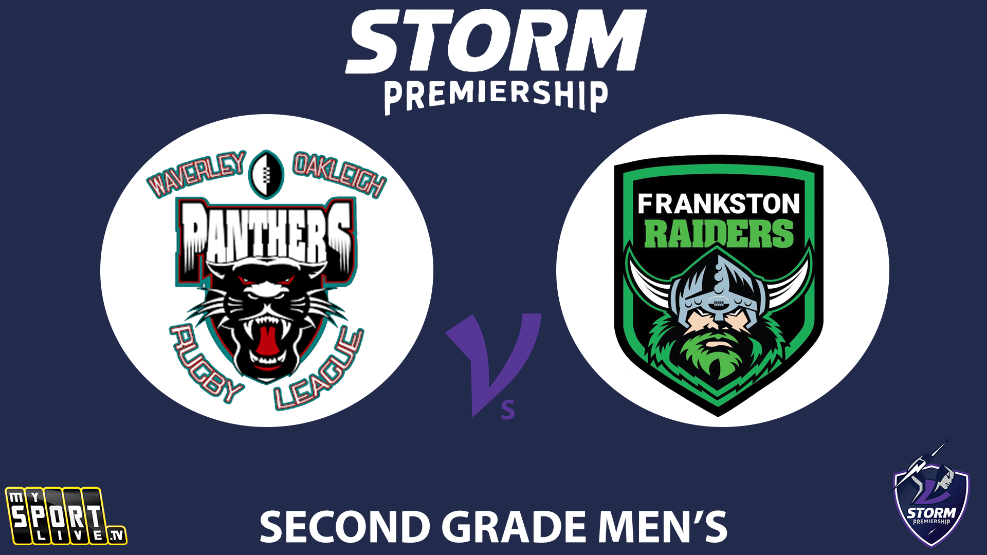 2024 R7 Second Grade Men's: Waverley Panthers vs. Frankston Raiders