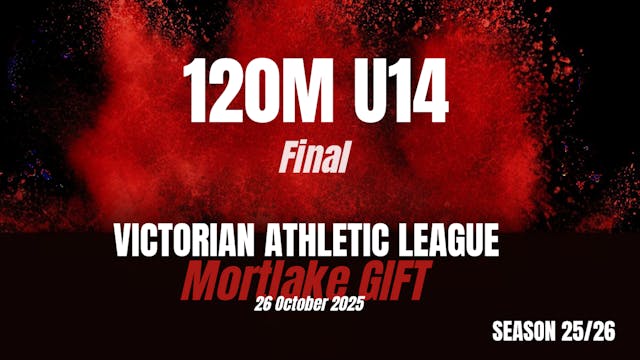Mortlake 120m U14 Final