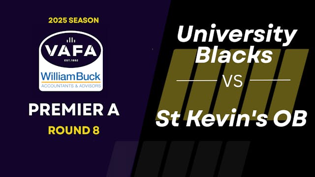 RD8 PREM A University Blacks vs.St Ke...