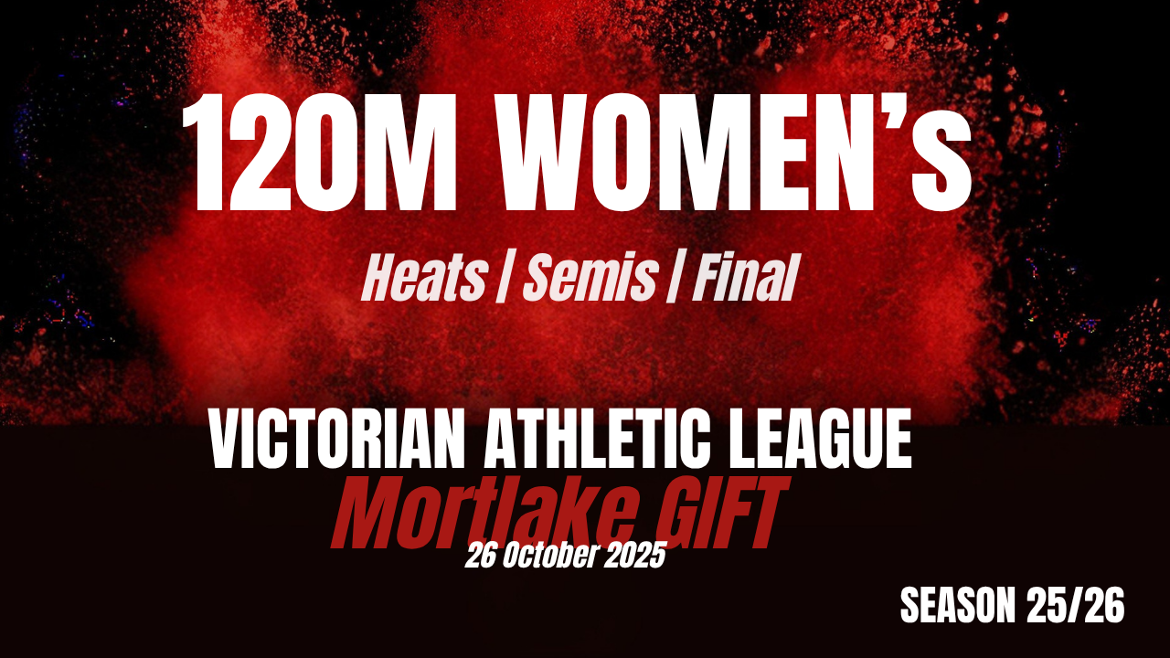 Mortlake 120M Women's Heats Semis Final