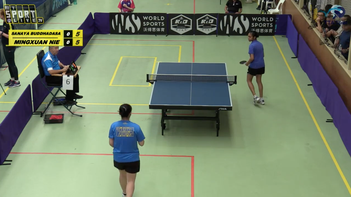 Sanaya Buddhadasa v Mingxuan Nie - Women's Singles Group