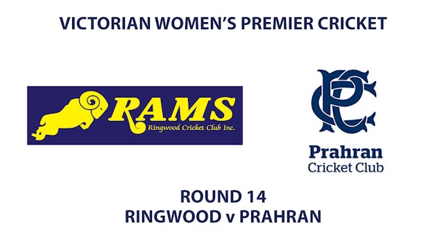 R14: Ringwood v Prahran - Women's Pre...