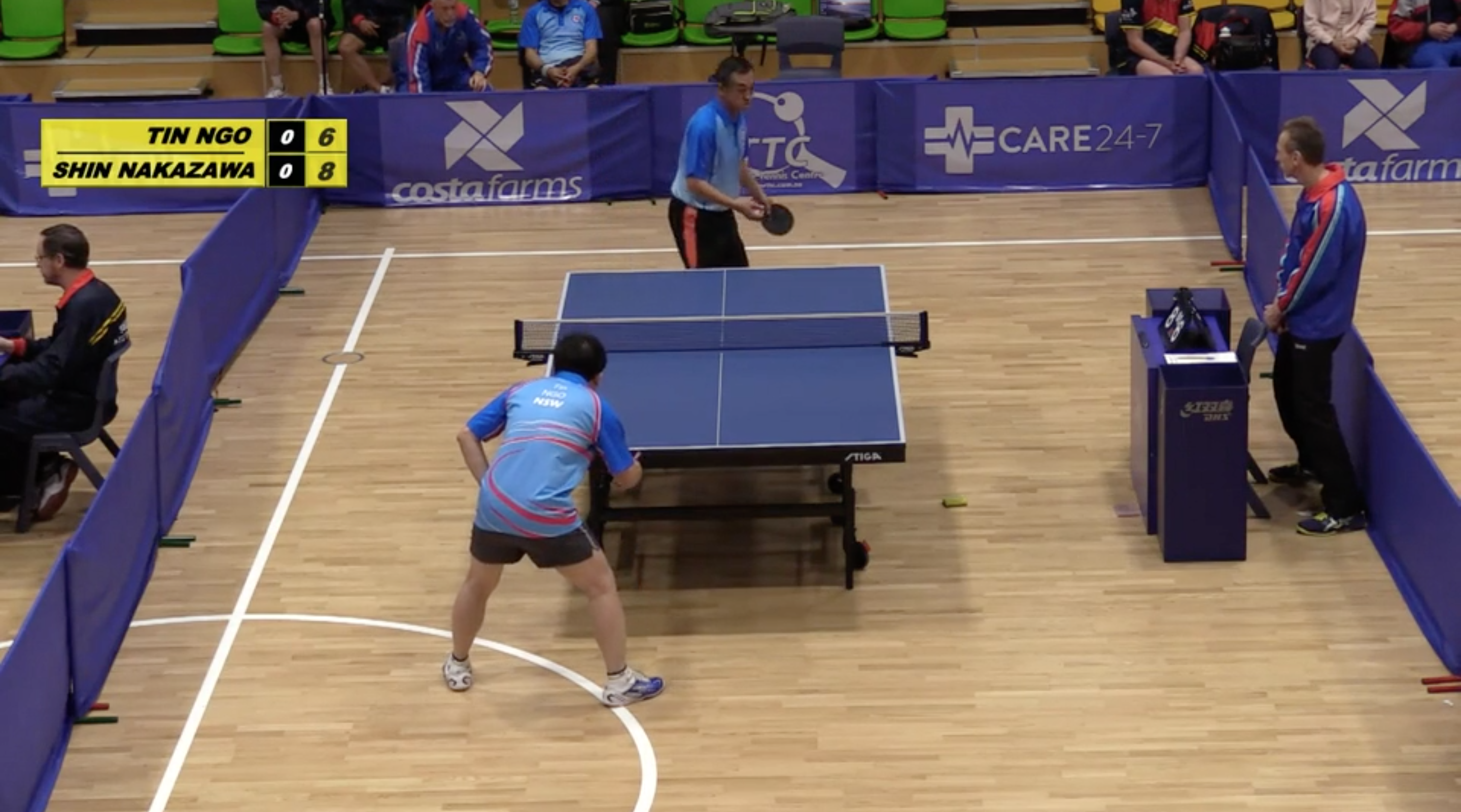 Table 1 - WED: 2019 Australian Veterans TT Championships