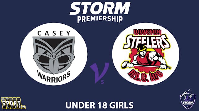H1 2025 Under 18s Girls Casey Warrior...