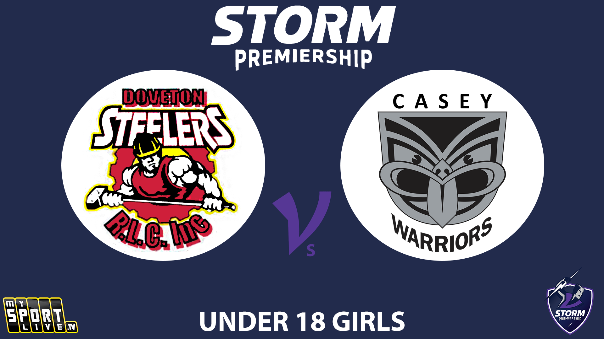  2024 Grand Final U18 Girls: Doveton Steelers vs. Casey Warriors