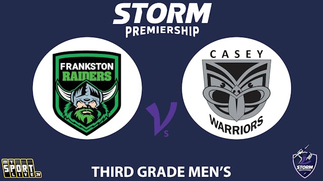 H2 2025 RD15 Third Grade Men - Franks...