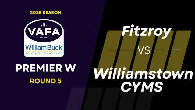 RD5 PREM W Fitzroy vs.Williamstown CYMS