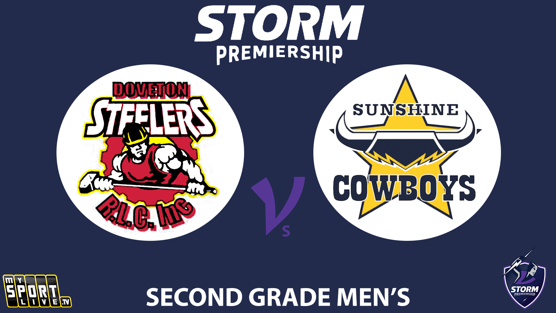 H1 2025 RD6 Second Grade Men Doveton Steelers vs.Sunshine Cowboys