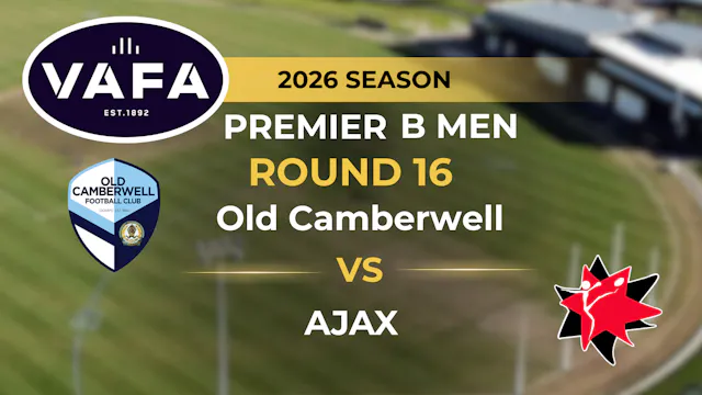 VAFA 2026 R16 PREM B Men's Old Camber...