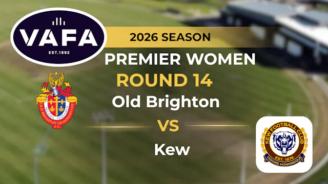 VAFA 2026 R14 PREM Women's Old Bright...