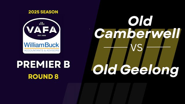 RD8 PREM B Old Camberwell vs. Old Gee...