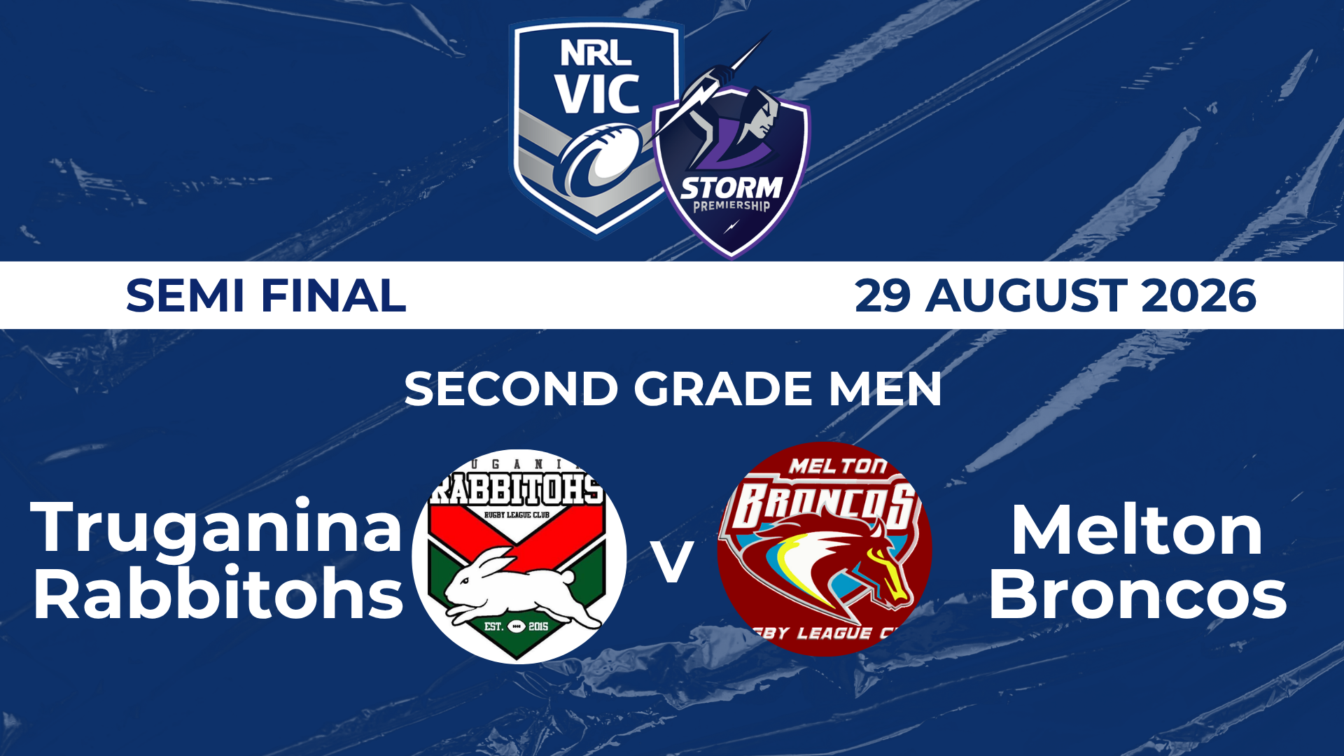 H2 2026 SF SGM Truganina Rabbitohs V Melton Broncos