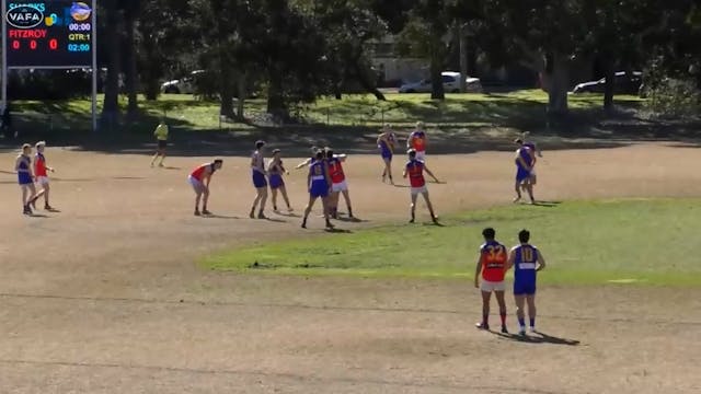 2019 RD18 PREM B Beaumaris vs. Fitzroy