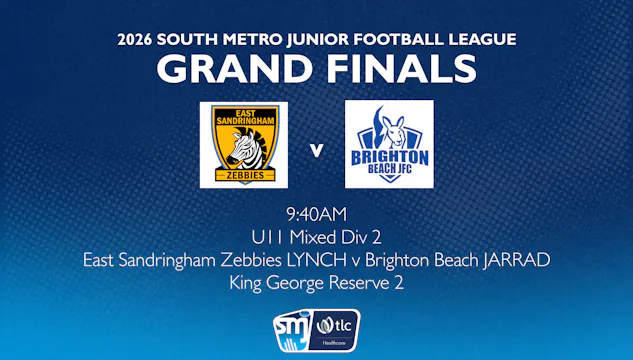 SMJFL GF: U11 Mixed Div 2