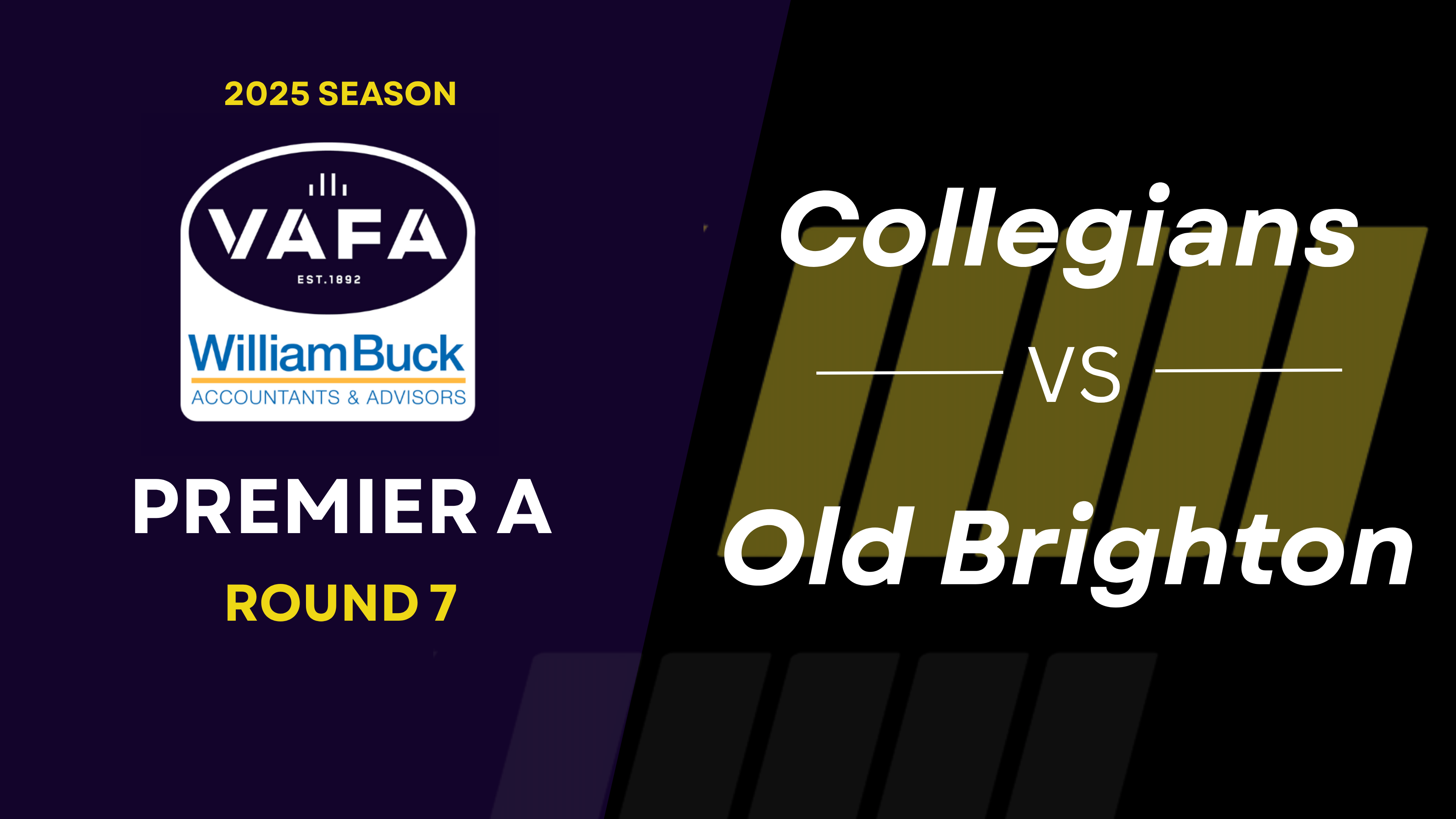 RD7 PREM A Collegians vs. Old Brighton
