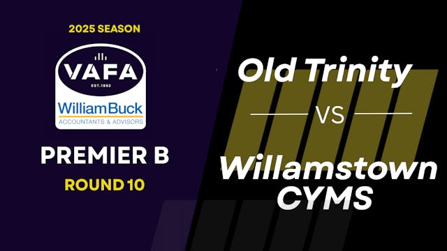 RD10 PREM B Old Trinity vs. Willamsto...