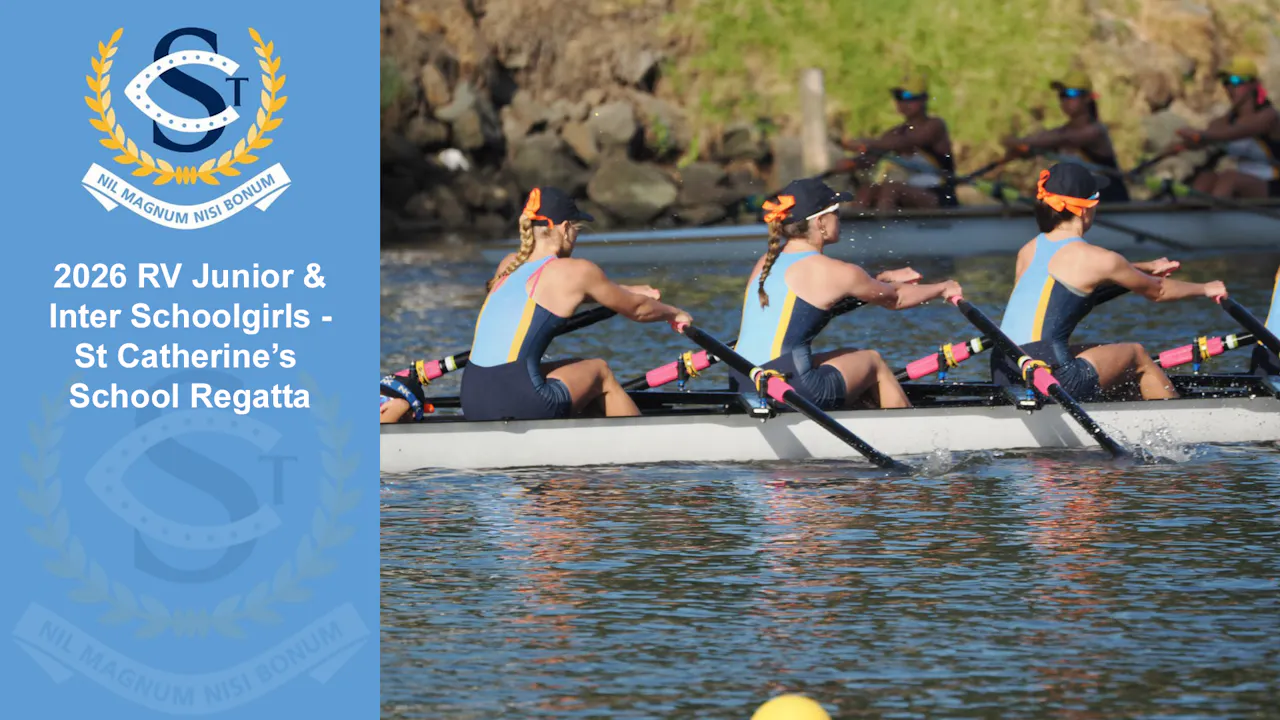2026 RV Junior & Inter Schoolgirls - St Catherine's School Regatta