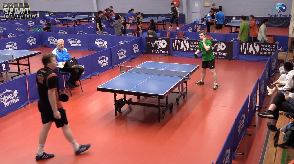 Men's Singles: Benjamin Gould (QLD) vs. Daniel O'Neil (QLD)