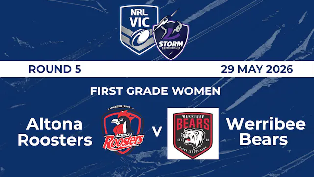 H2 2026 R5 FGW Altona Roosters V Werr...