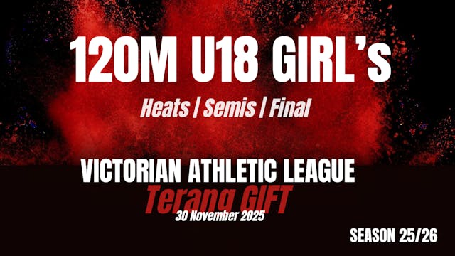 Terang Gift - 120m U18 Girls Heats