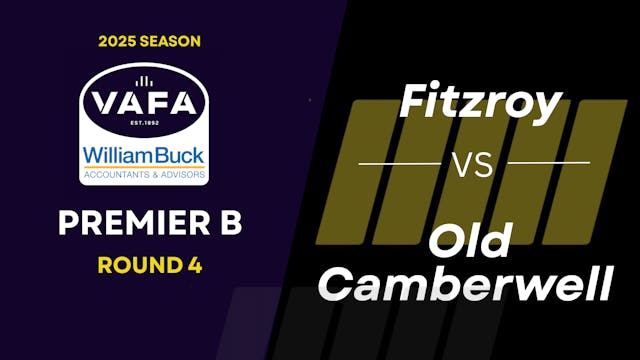 RD4 PREM B Fitzroy vs.Old Camberwell