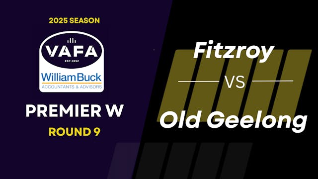 146- RD9 PREM W Fitzroy vs Old Geelong