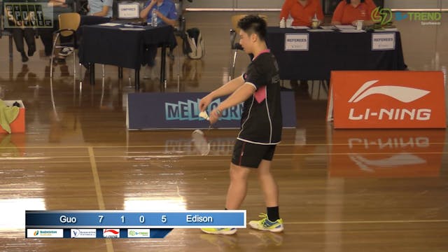 2015 U17 Australasian Badminton Champ...