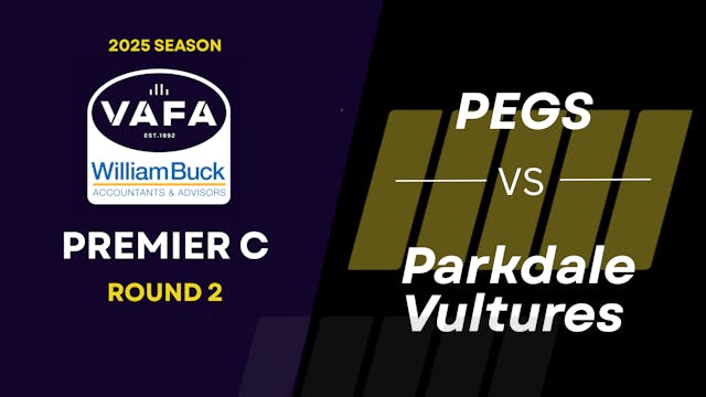 RD2 PREM C PEGS vs. Parkdale Vultures...