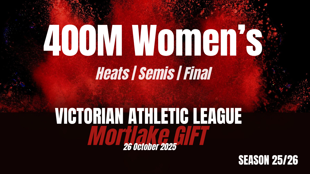 Mortlake 400M Women's Heats Semis Final