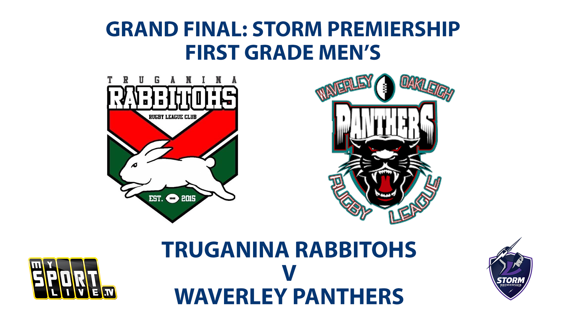 2023 GRAND FINAL - First Grade Men's: Truganina Rabbitohs vs Waverley Panthers