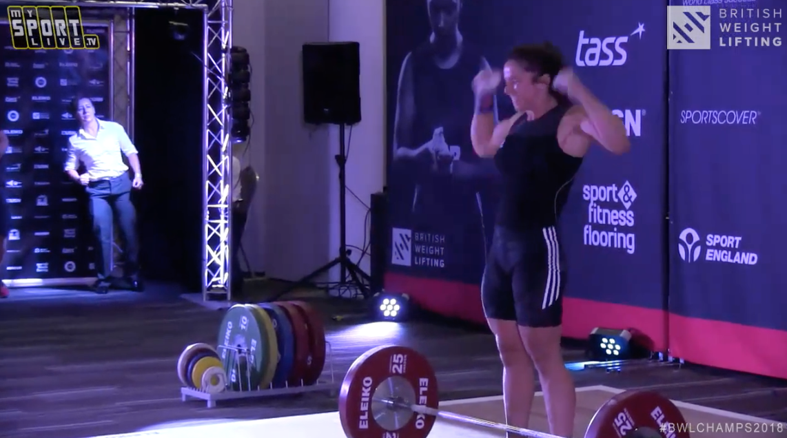 2018 British Weightlifting Championships - Women's 63kg Weightlifting