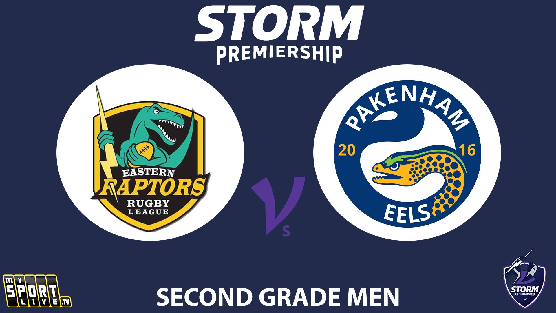 H2 2025 RD13 Second Grade Men - Eastern Raptors vs Pakenham Eels 