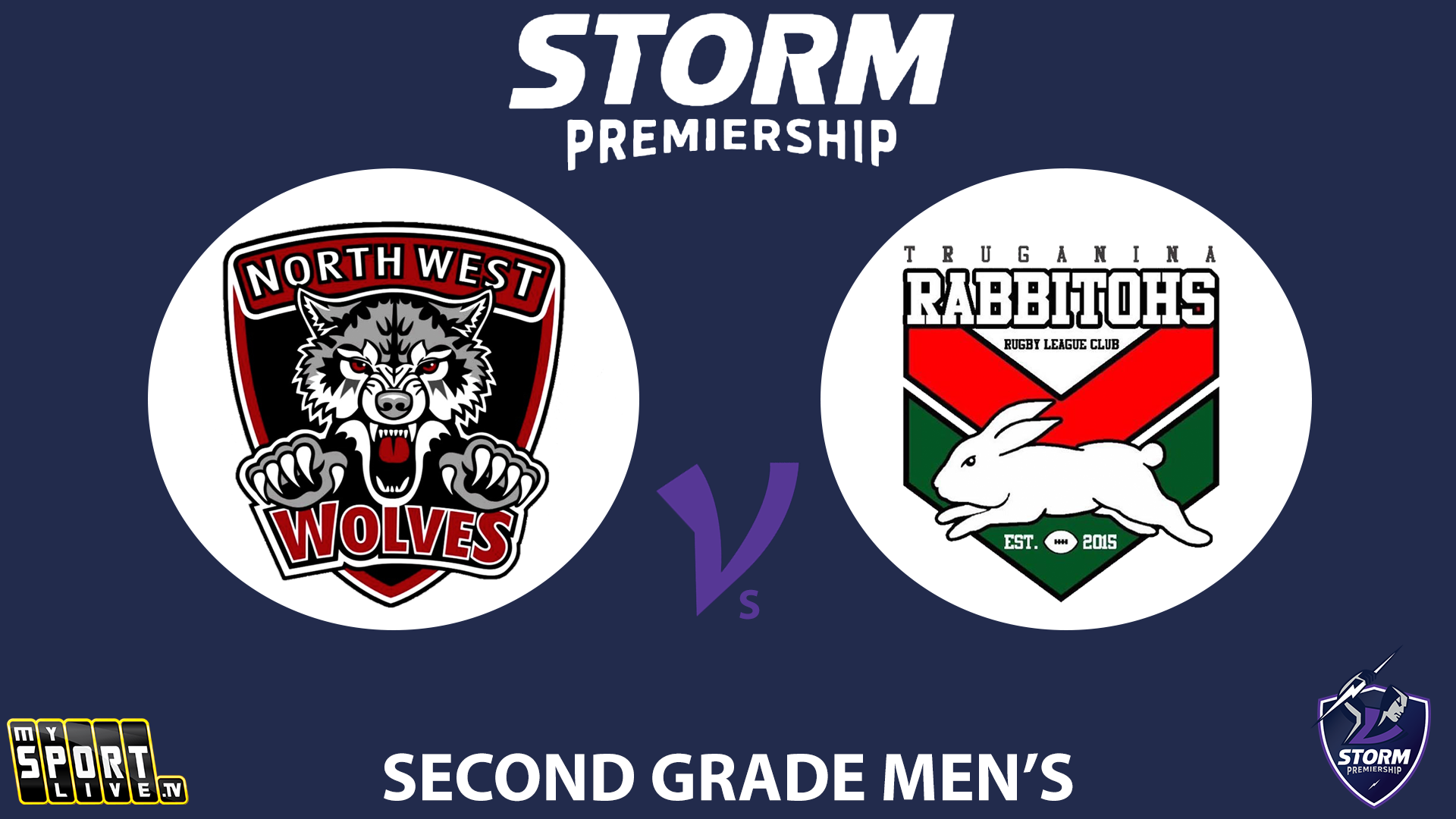 2025 RD8 Second Grade Men North West Wolves vs. Truganina Rabbitohs