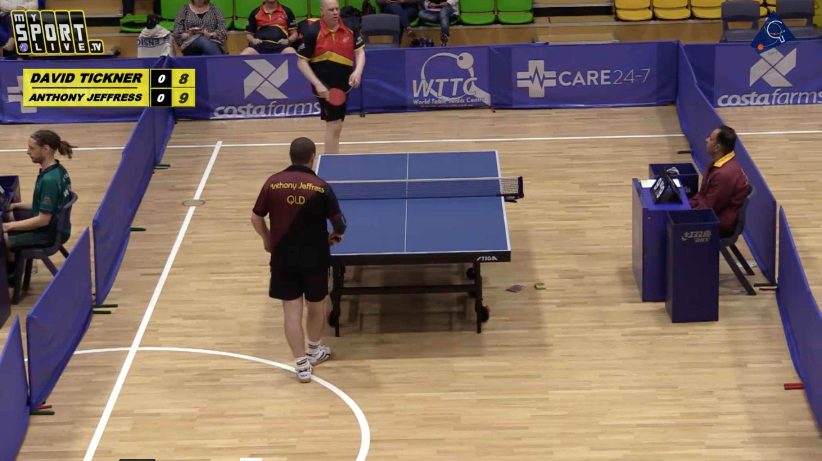 Table 1 - WED: 2019 Australian Veterans TT Championships