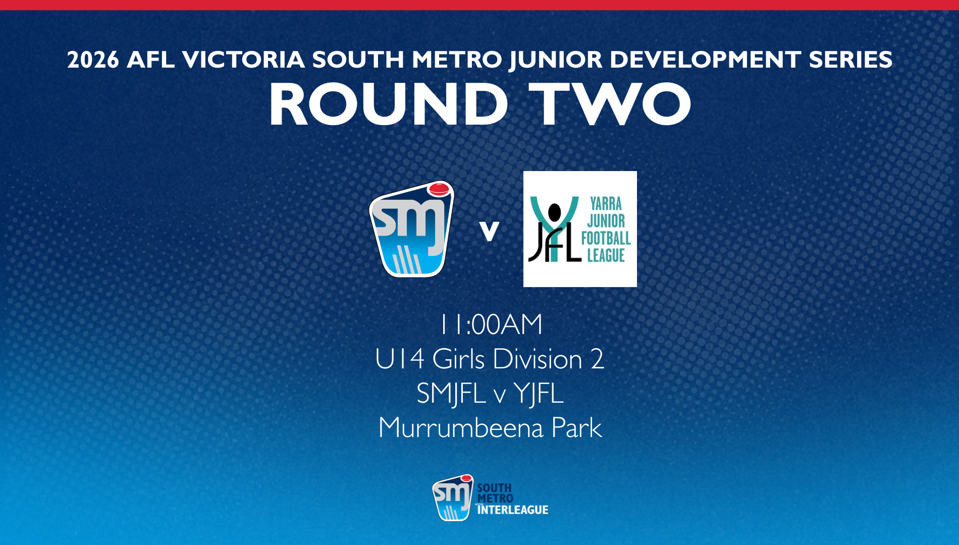 Round 2 - U14 Girls Div 2 - SMJFL v YJFL - Updated Full