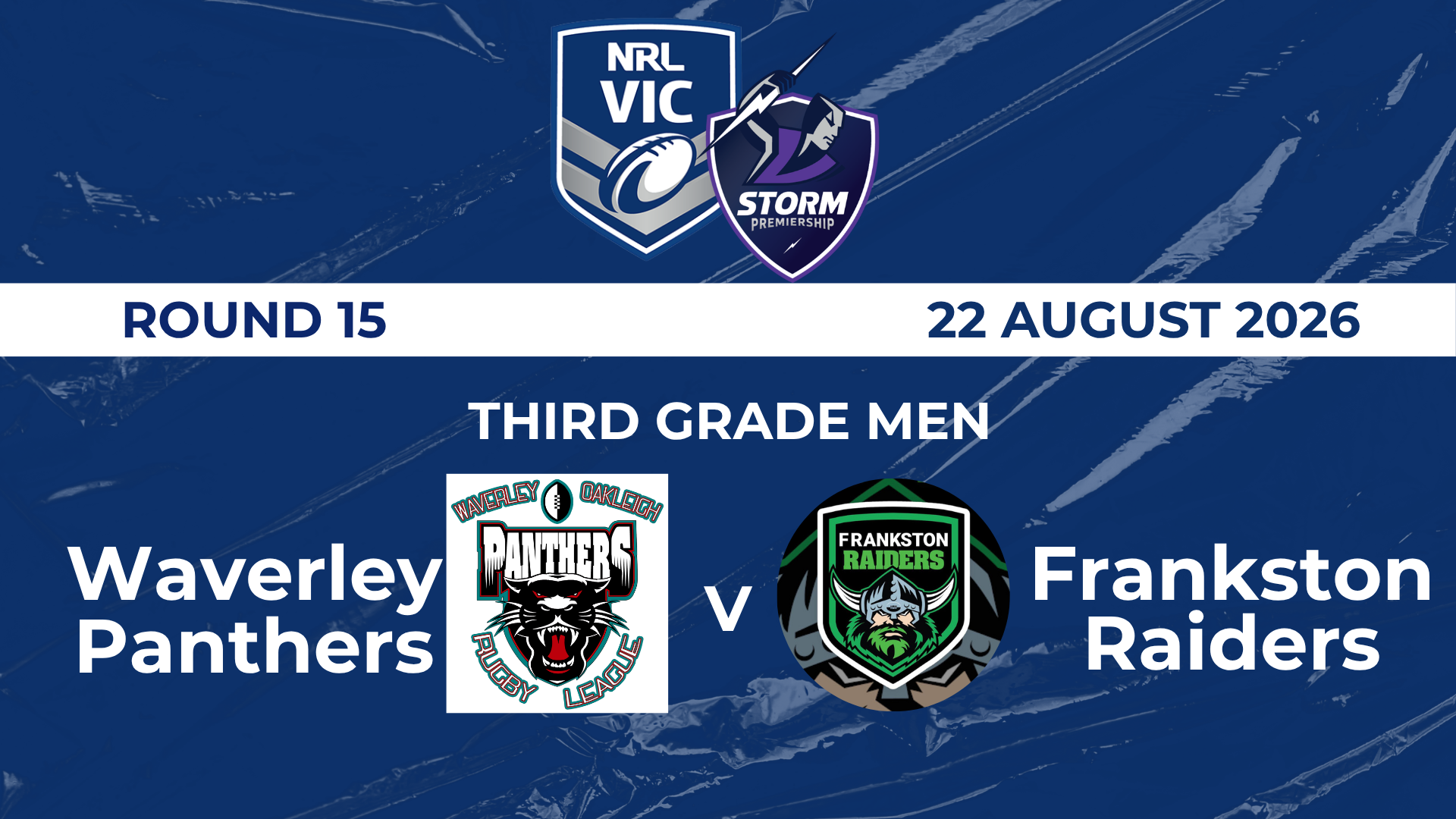 NRL R15: TGM - Waverley Panthers v Frankston Raiders