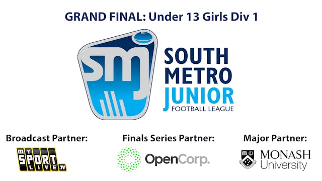 GF - Under 13 Girls Div 1 2024